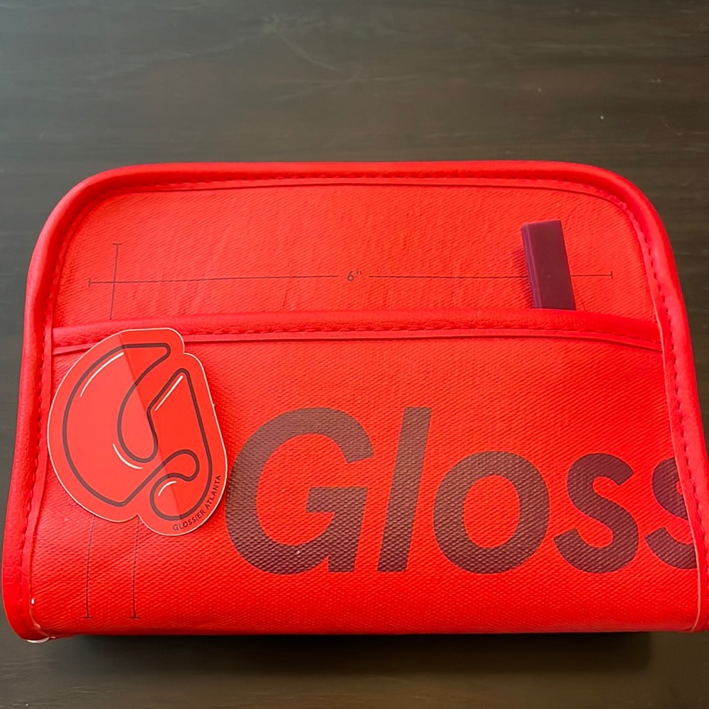 Glossier Atlanta edition makeup bag